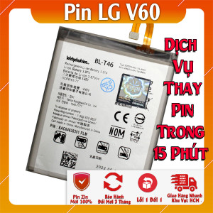 Pin Webphukien cho LG V60 Việt Nam BL-T46 - 5000mAh 